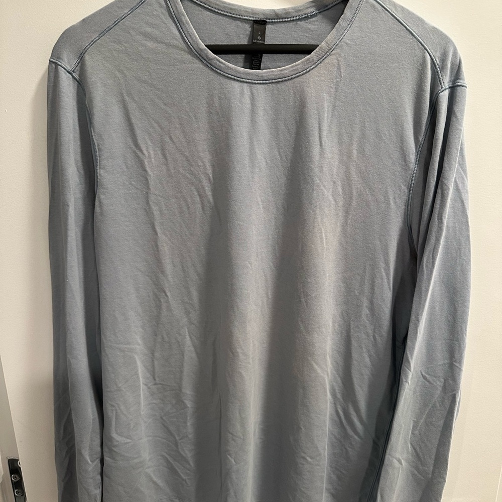 Lululemon Athletica Blue Long Sleeve Tee